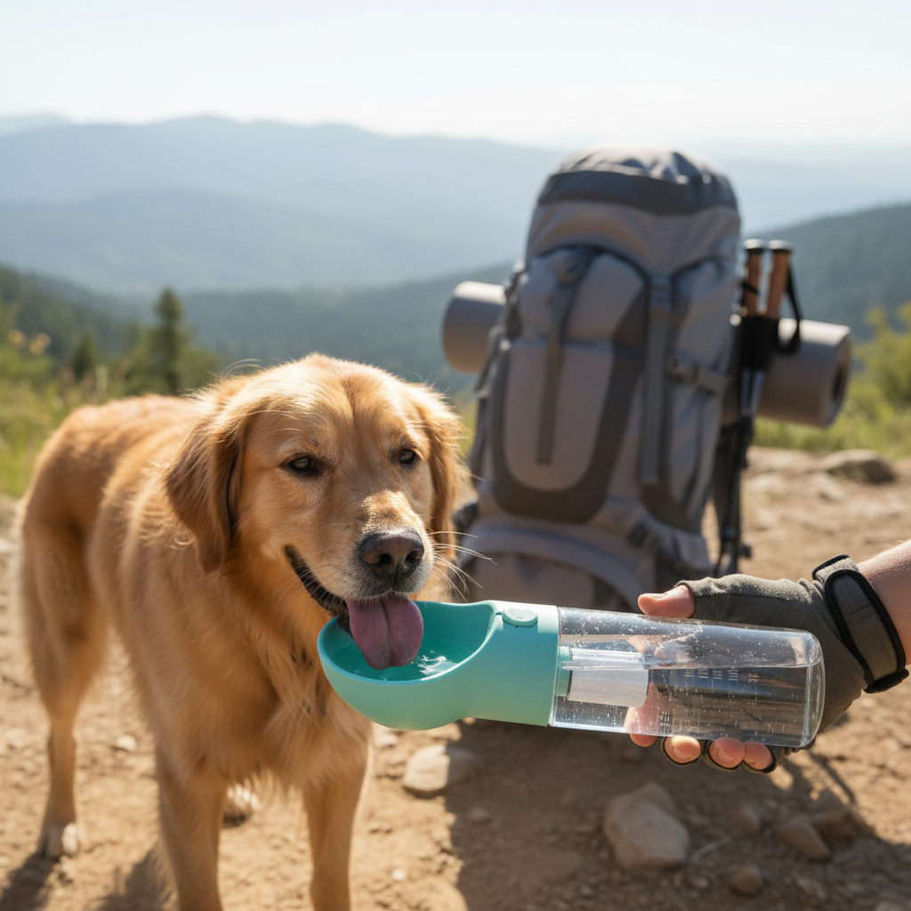 Kit idratazione completo per cani - perfetto per auto e campeggio