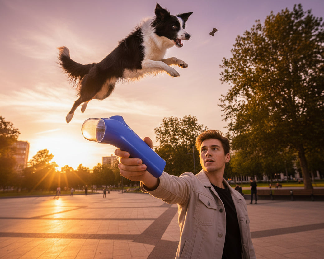 Lancia premi per cani - strumento professionale per educazione cinofila