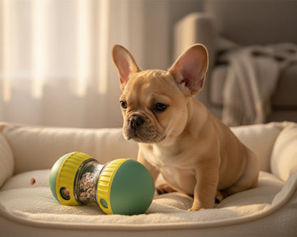 Dispenser cibo a palla per cani - riduce velocità di alimentazione