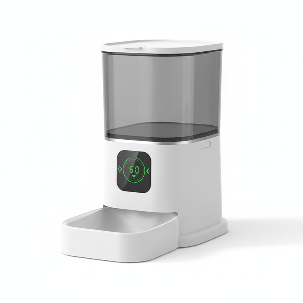 Distributore Automatico Cibo WiFi 6L - Controllo APP e Registrazione Vocale