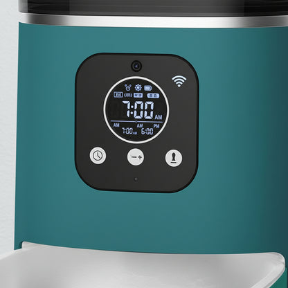 Distributore Automatico Cibo WiFi 6L - Controllo APP e Registrazione Vocale