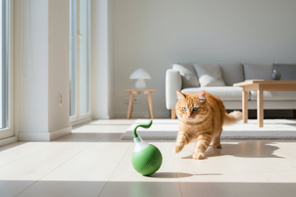Palla Giocattolo Interattiva per Gatti - Super Drive Rolling Ball Automatica