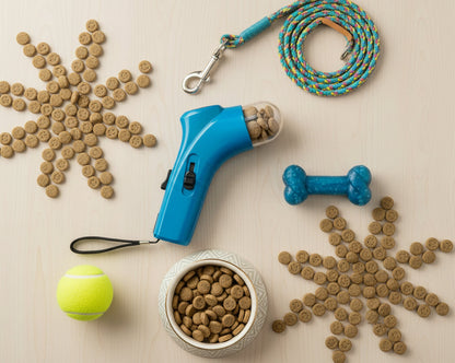 Catapulta croccantini per cani - gioco interattivo e addestramento