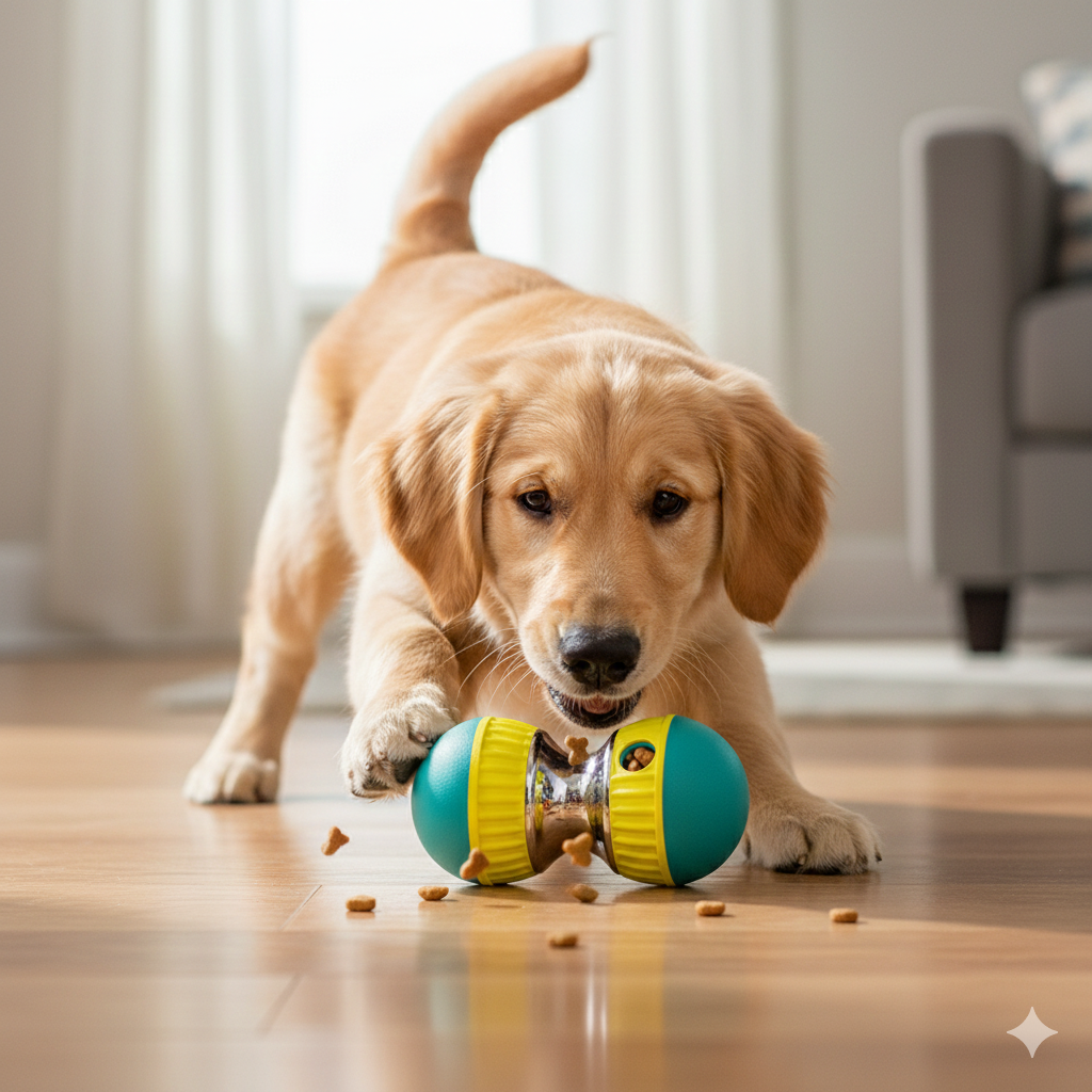 Palla slow feeder anti-ingozzamento per cani - migliora digestione