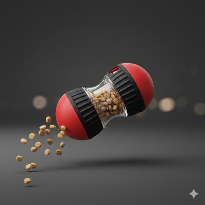 Dispenser interattivo a palla per addestramento e gioco cani
