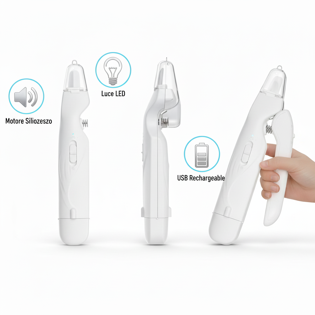 taglia unghie LED per cani di tutte le taglie - piccoli, medi e grandi