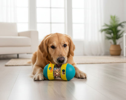 Palla dispenser cibo per cani - gioco puzzle interattivo slow feeder per alimentazione lenta"