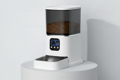 Distributore Automatico Cibo WiFi 6L - Controllo APP e Registrazione Vocale